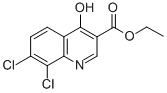 7,8-DICHLORO-4-HYDROXY-QUINOLINE-3-CARBOXYLIC ACID ETHYL ESTER CAS#: 75001-53-5