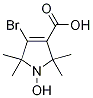 4-Bromo-1-oxyl-2,2,5,5-tetramethyl-δ3-pyrroline-3-carboxylic Acid CAS#: 78033-69-9