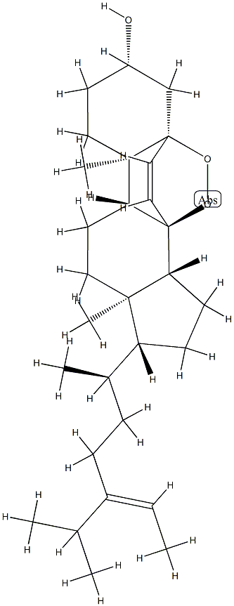 5α,8α-Epidioxy-24-ethylidene-5α-cholest-6-en-3β-ol CAS#: 78370-84-0
