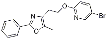 5-bromo-2-[2-(5-methyl-2-phenyl-1,3-oxazol-4-yl)ethoxy]pyridine CAS#: 784149-29-7
