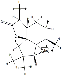 (1aR,2R,4aR,7aS,9aR)-3,4,4a,5,9,9a-Hexahydro-2,5α,9,9-tetramethyl-2H,8H-oxireno[1,7a]indeno[3a,4-b]furan-6-one CAS#: 79232-28-3