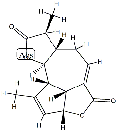 (2aR)-6,6aα,7,9aβ,9bα,9cα-Hexahydro-1,7α-dimethyl-4H-azuleno[1,8-bc:4,5-b']difuran-4,8(2aH)-dione CAS#: 79396-08-0