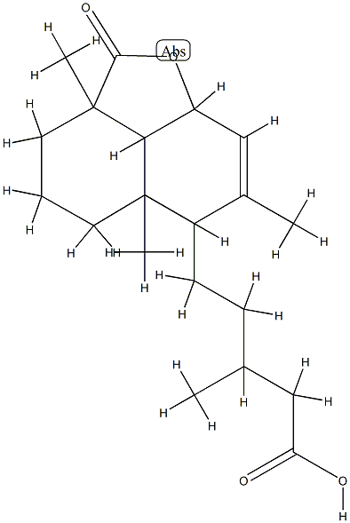 2a,3,4,5,5a,6,8a,8b-Octahydro-β,2a,5a,7-tetramethyl-2-oxo-2H-naphtho[1,8-bc]furan-6-pentanoic acid CAS#: 79405-83-7