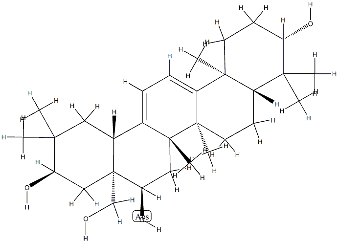 (18α)-Oleana-9(11),12-diene-3β,16α,21α,28-tetrol CAS#: 79786-10-0
