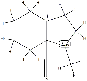 7aH-Indole-7a-carbonitrile,octahydro-1-methyl-(9CI) CAS#: 770714-14-2
