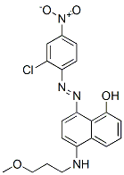 8-[(2-chloro-4-nitrophenyl)azo]-5-[(3-methoxypropyl)amino]-1-naphthol CAS#: 74839-55-7