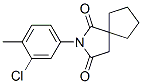 8-(3-chloro-4-methyl-phenyl)-8-azaspiro[4.4]nonane-7,9-dione CAS#: 78045-31-5