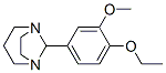 8-(4-Ethoxy-3-methoxyphenyl)-1,5-diazabicyclo[3.2.1]octane CAS#: 73825-80-6