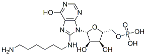 8-((6-aminohexyl)amino)inosine 5'-monophosphate CAS#: 75204-34-1