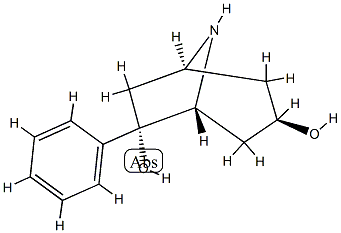 8-Azabicyclo[3.2.1]octane-3,6-diol, 6-phenyl-, (1R,3S,5S,6R)-rel- (9CI) CAS#: 799815-14-8