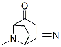 8-Azabicyclo[3.2.1]octane-6-carbonitrile,8-methyl-2-oxo-,endo-(9CI) CAS#: 77603-69-1