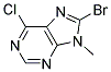 8-BROMO-6-CHLORO-9-METHYL-9H-PURINE CAS#: 736142-86-2