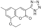 8-Ethoxy-6-methyl-3-(1H-tetrazol-5-yl)coumarin CAS#: 76239-40-2