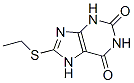 8-Ethylthio-3,7-dihydro-1H-purine-2,6-dione CAS#: 73840-29-6