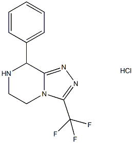 8-PHENYL-3-(TRIFLUOROMETHYL)-5,6,7,8-TETRAHYDRO[1,2,4]TRIAZOLO[4,3-A]PYRAZINE HYDROCHLORIDE CAS#: 762240-94-8