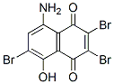 8-amino-2,3,6-tribromo-5-hydroxy-1,4-naphthoquinone CAS#: 73384-70-0