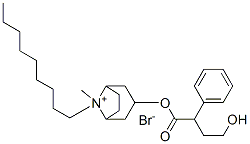 (8-methyl-8-nonyl-8-azoniabicyclo[3.2.1]oct-3-yl) 4-hydroxy-2-phenyl-b utanoate bromide CAS#: 74063-36-8
