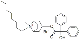 (8-methyl-8-octyl-8-azoniabicyclo[3.2.1]oct-3-yl) 2-hydroxy-2,2-diphen yl-acetate bromide CAS#: 74051-33-5