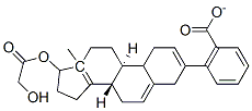 [(8S,9S,13S,14S,17S)-17-(2-hydroxyacetyl)oxy-13-methyl-6,7,8,9,11,12,1 4,15,16,17-decahydrocyclopenta[a]phenanthren-3-yl] benzoate CAS#: 75219-61-3