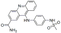 9-((4-((Methylsulfonyl)amino)phenyl)amino)-2-acridinecarboxamide CAS#: 72739-01-6
