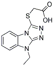 (9-ETHYL-9 H-BENZO[4,5]IMIDAZO[2,1-C ][1,2,4]TRIAZOL-3-YLSULFANYL)-ACETIC ACID CAS#: 701929-58-0