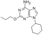 9-cyclohexyl-2-n-propoxy-9H-adenine CAS#: 73535-50-9