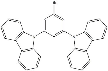 9,9'-(5-bromo-1,3-phenylene)bis(9H-carbazole) CAS#: 750573-24-1