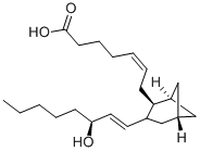 9ALPHA,11ALPHA-METHYLENE-15S-HYDROXY-11A-DEOXY-11A-METHYLENE-THROMBA-5Z,13E-DIEN-1-OIC ACID CAS#: 74034-56-3
