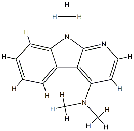 9H-Pyrido[2,3-b]indol-4-amine,N,N,9-trimethyl-(9CI) CAS#: 784076-51-3