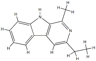 9H-Pyrido[3,4-b]indole,3-ethyl-1-methyl-(9CI) CAS#: 738608-71-4