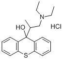9H-Thioxanthen-9-ol, 9-(2-(diethylamino)-1-methylethyl)-, hydrochlorid e CAS#: 78280-48-5
