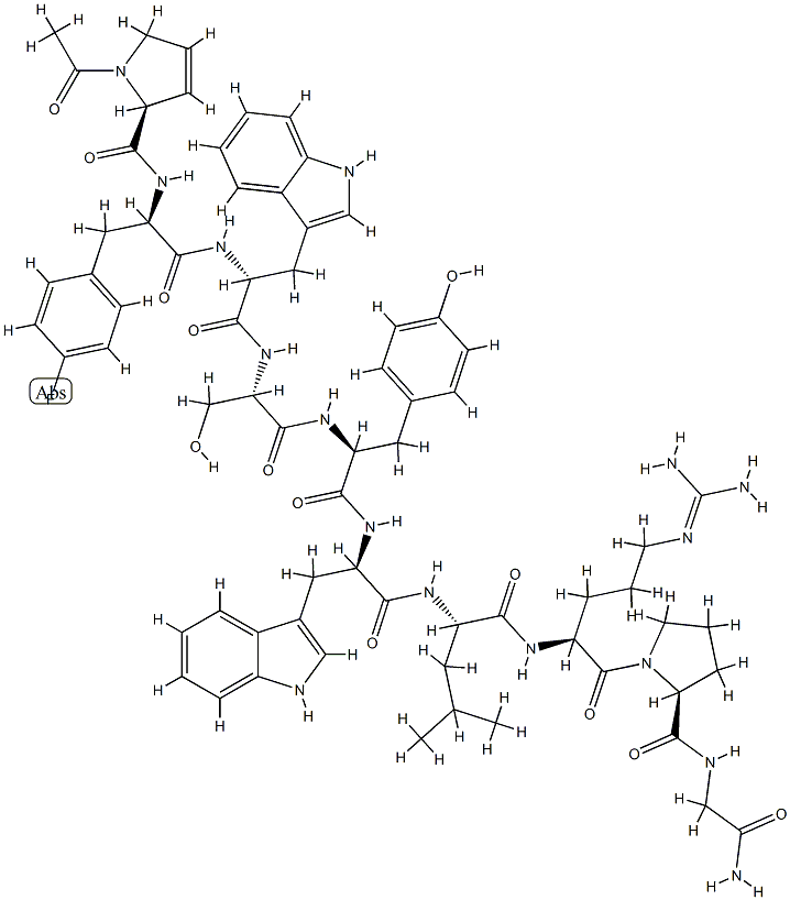 AC-3,4-DEHYDRO-PRO1,D-P-F-PHE2-D-*TRP3,6 -LUTEINIZIN CAS#: 78708-43-7