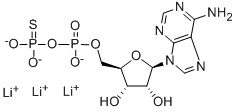 ADENOSINE 5'-O-(2-THIODIPHOSPHATE) TRILITHIUM SALT CAS#: 73536-95-5