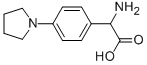 AMINO-(4-PYRROLIDIN-1-YL-PHENYL)-ACETIC ACID CAS#: 75176-62-4