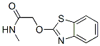 Acetamide, 2-(2-benzothiazolyloxy)-N-methyl- (9CI) CAS#: 76855-79-3