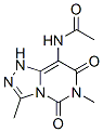 Acetamide,  N-(1,5,6,7-tetrahydro-3,6-dimethyl-5,7-dioxo-1,2,4-triazolo[4,3-c]pyrimidin-8-yl)- CAS#: 78105-51-8