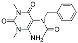 Acetamide,  N-(6-amino-1,2,3,4-tetrahydro-1,3-dimethyl-2,4-dioxo-5-pyrimidinyl)-N-(phenylmethyl)- CAS#: 75724-47-9