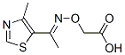 Acetic acid, [[[1-(4-methyl-5-thiazolyl)ethylidene]amino]oxy]-, (E)- (9CI) CAS#: 791551-03-6
