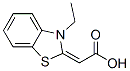 Acetic acid, (3-ethyl-2(3H)-benzothiazolylidene)- (9CI) CAS#: 749255-48-9