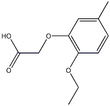 Acetic acid, (6-ethoxy-m-tolyloxy)- (5CI) CAS#: 714251-60-2