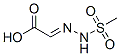 Acetic acid, [(methylsulfonyl)hydrazono]- (9CI) CAS#: 75968-31-9
