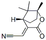 Acetonitrile, [(1R,5S)-1,8,8-trimethyl-3-oxo-2-oxabicyclo[3.2.1]oct-4-ylidene]-, (2E)- (9CI) CAS#: 798554-33-3
