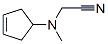 Acetonitrile, (3-cyclopenten-1-ylmethylamino)- (9CI) CAS#: 741290-10-8