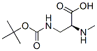 Alanine, 3-[[(1,1-dimethylethoxy)carbonyl]amino]-N-methyl- (9CI) CAS#: 701913-54-4