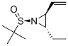 Aziridine, 1-[(R)-(1,1-dimethylethyl)sulfinyl]-2-ethenyl-3-ethyl-, (2S,3S)- (9CI) CAS#: 736947-20-9