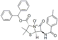 BENZHYDRYL 6-(4-METHYLBENZAMIDO)PENICILLANATE 4-OXIDE CAS#: 77887-68-4