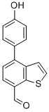 BENZO[B]THIOPHENE-7-CARBOXALDEHYDE, 4-(4-HYDROXYPHENYL)- CAS#: 799766-04-4