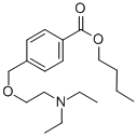 BENZOIC ACID, p-((2-DIETHYLAMINOETHOXY)METHYL)-, BUTYL ESTER CAS#: 78329-92-7