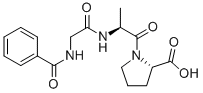 BENZOYLGLYCYL-L-ALANYL-L-PROLINE CAS#: 73167-84-7