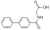 (BIPHENYL-4-CARBONYL)-AMINO]-ACETIC ACID CAS#: 75446-59-2